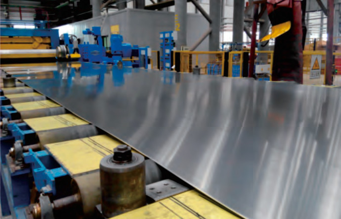 JIMA Aluminum कारखाना उत्पादन लाइन