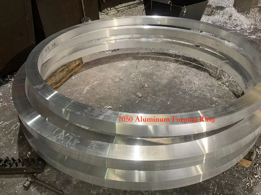 7050 T6 A97050 AlZn6CuMgZr A7050 EN AW-7050 AlZn6CuMgZr बड़े आकार के फोर्जिंग रिंग